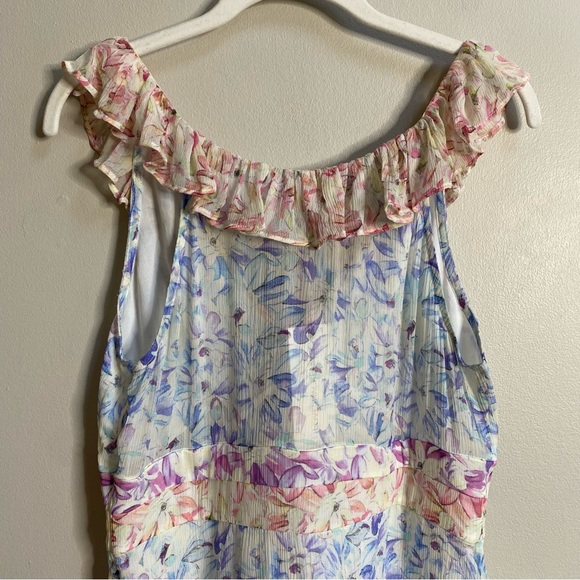 LoveShackFancy Sweet Kisses Seneca Print Fit & Flare Dress Size 6 - Picture 12 of 16